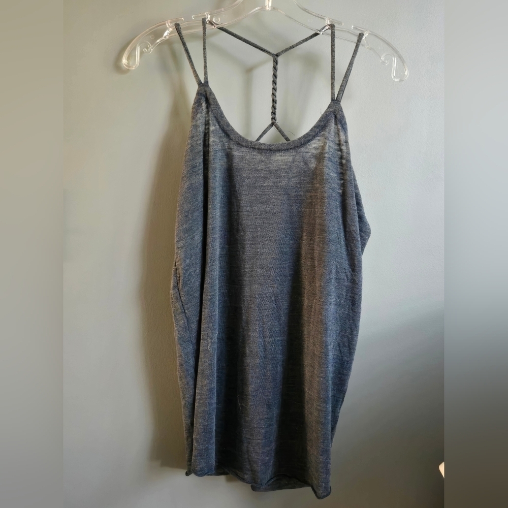 NWT Chaser BLUE Strappy Tank Top, MEDIUM